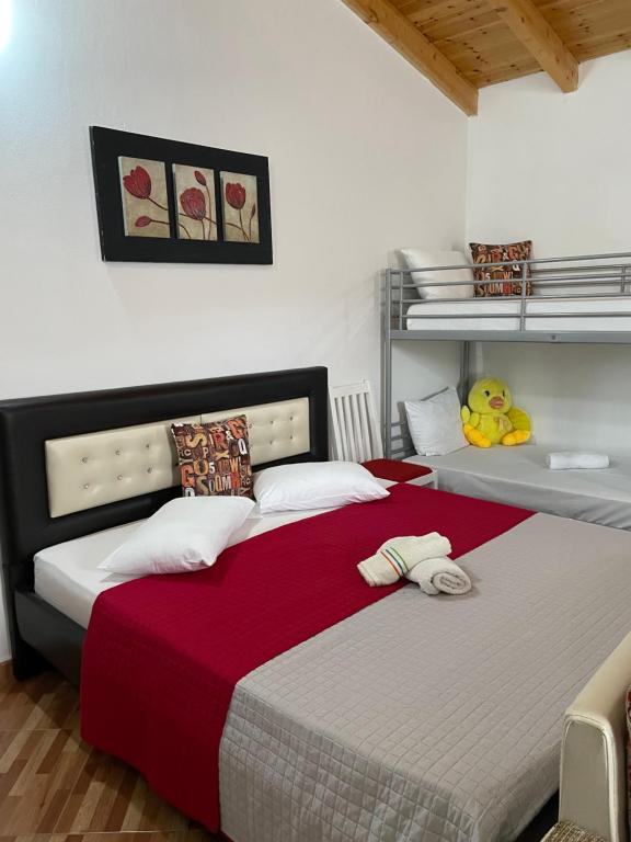 Postel nebo postele na pokoji v ubytování Guest House Elisabeta