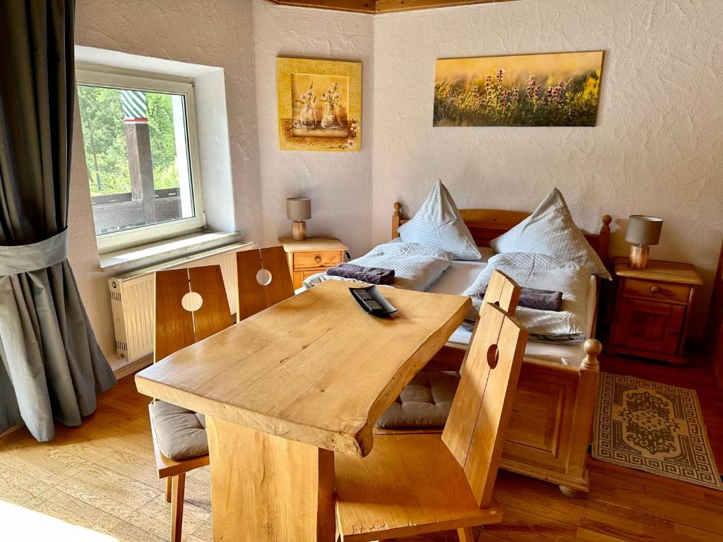 Posezení v ubytování Pension Steakhaus Füssen