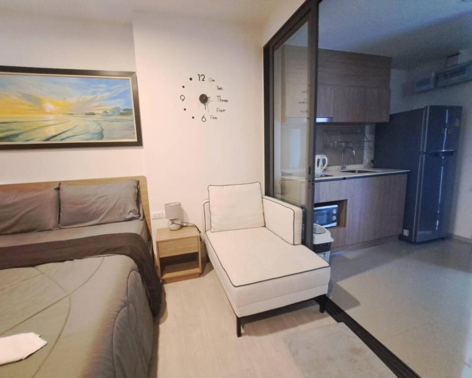 Kuchyň nebo kuchyňský kout v ubytování La Casita HuaHin by Tasing