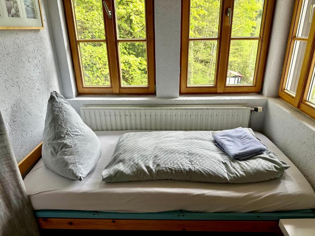 Posezení v ubytování Pension Steakhaus Füssen