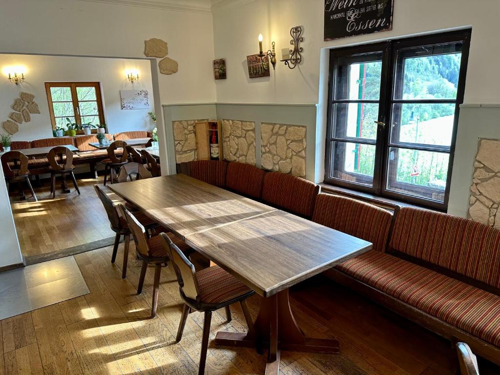 Posezení v ubytování Pension Steakhaus Füssen