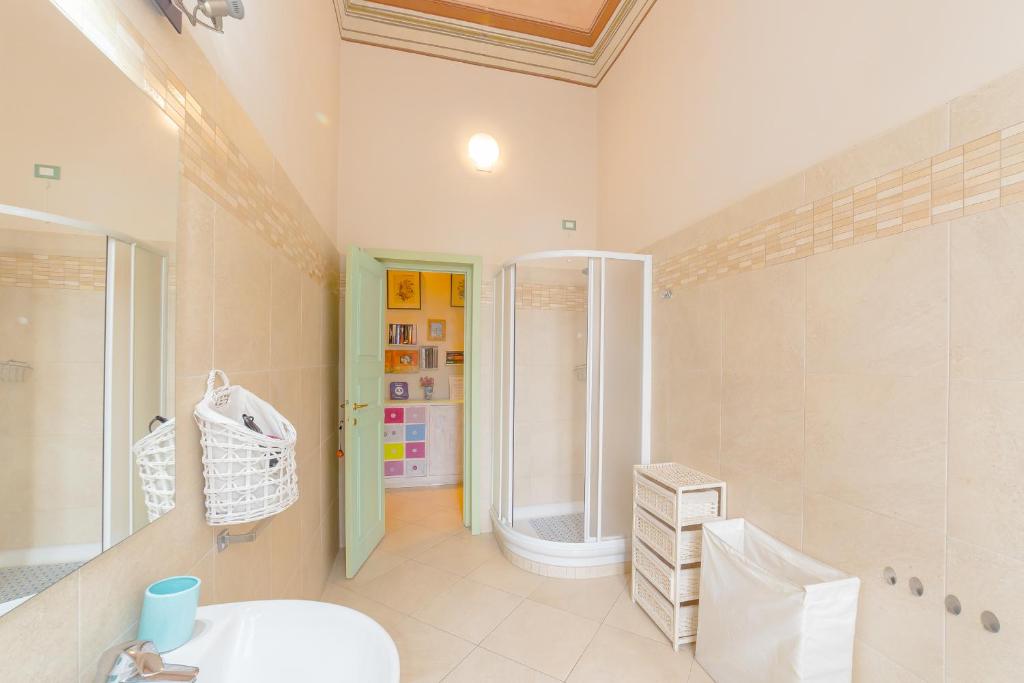 A bathroom at B&B Bernini