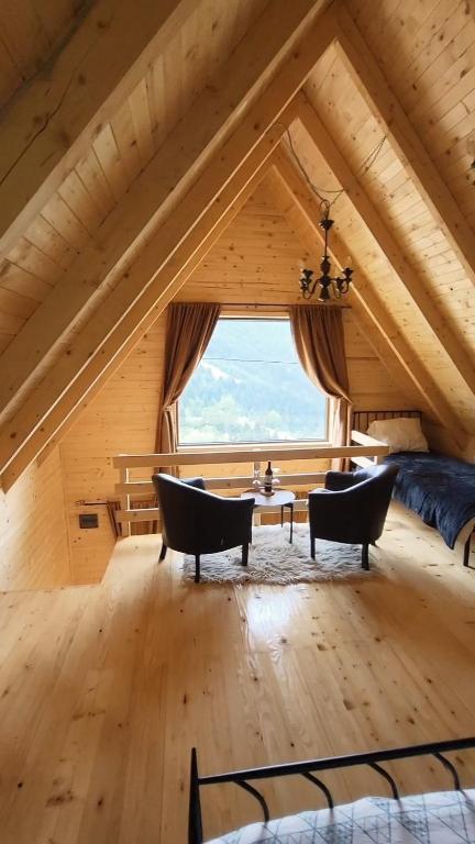Posezení v ubytování Weekend house Lokve - Modern