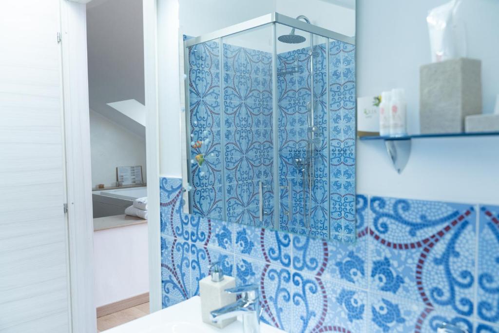 Koupelna v ubytování Asterias Residence - Rooms & SPA