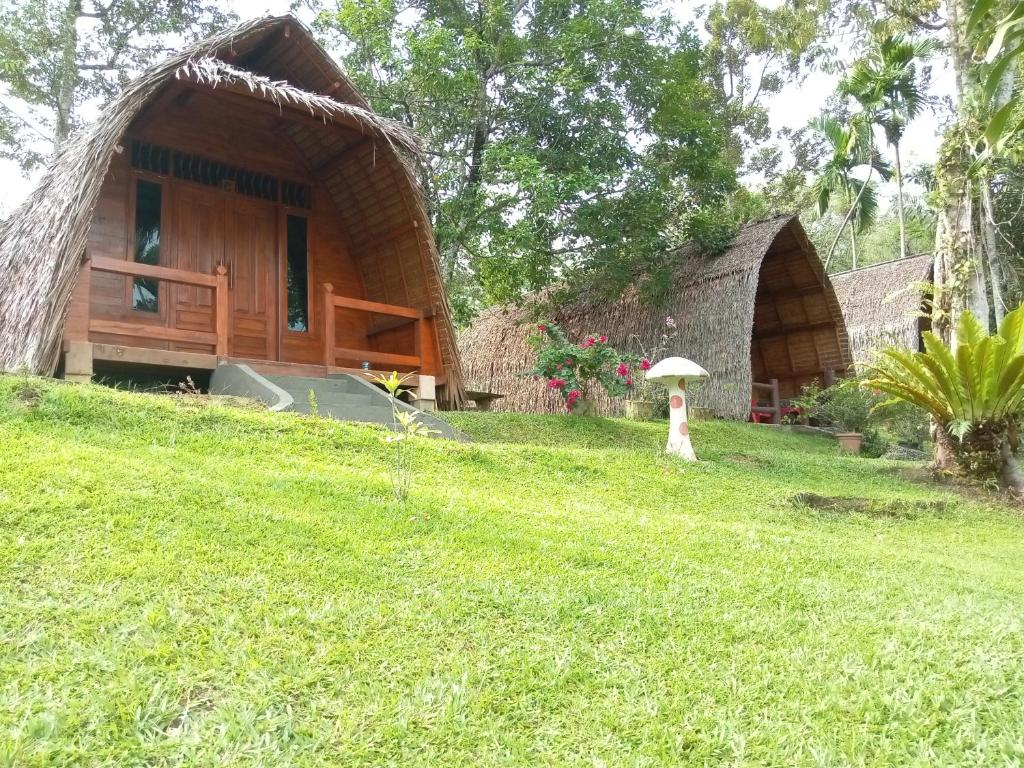 Zahrada ubytování Orangutan Bungalow