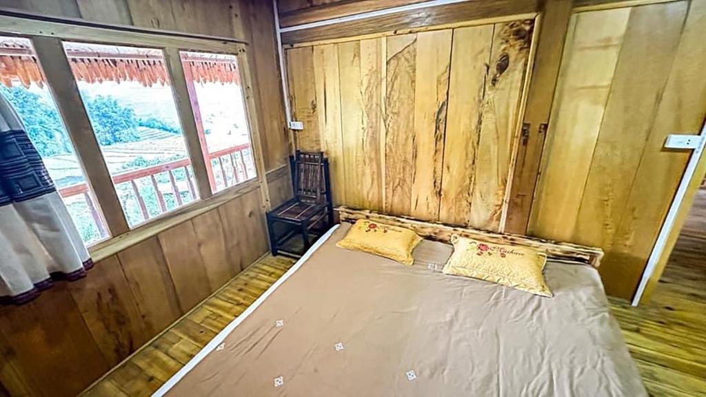 Postel nebo postele na pokoji v ubytování Sapa Guide Homestay & Trekking