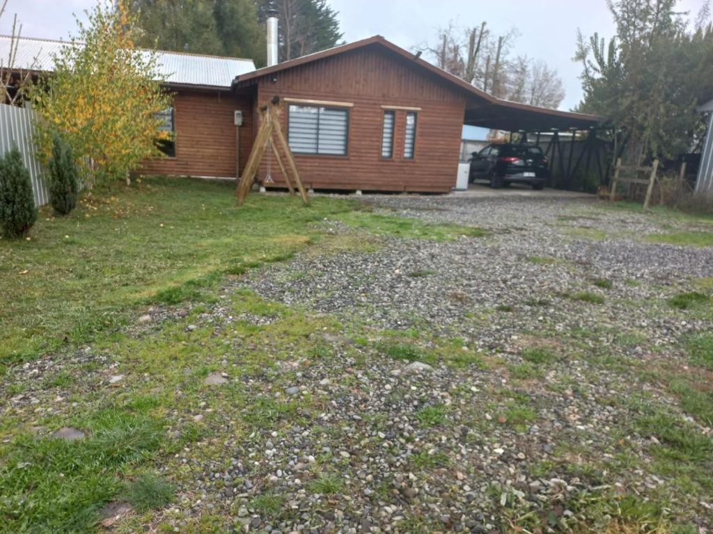Zahrada ubytování Cabaña Dos Ríos