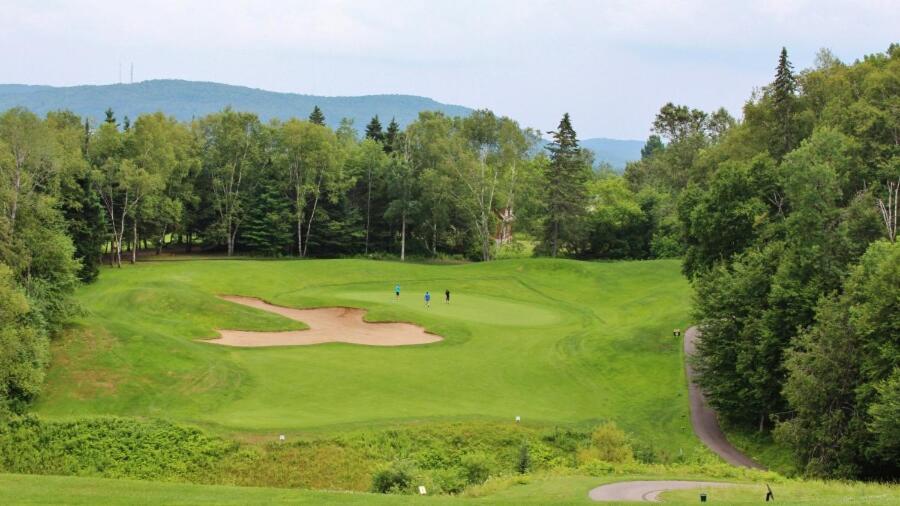 Golf v prázdninového domu nebo okolí