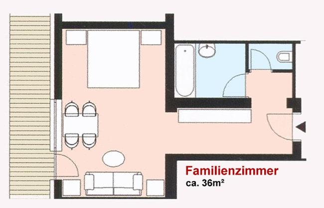 Планировка Pension Wendlhof