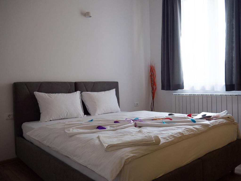Postel nebo postele na pokoji v ubytování Motel Rezime