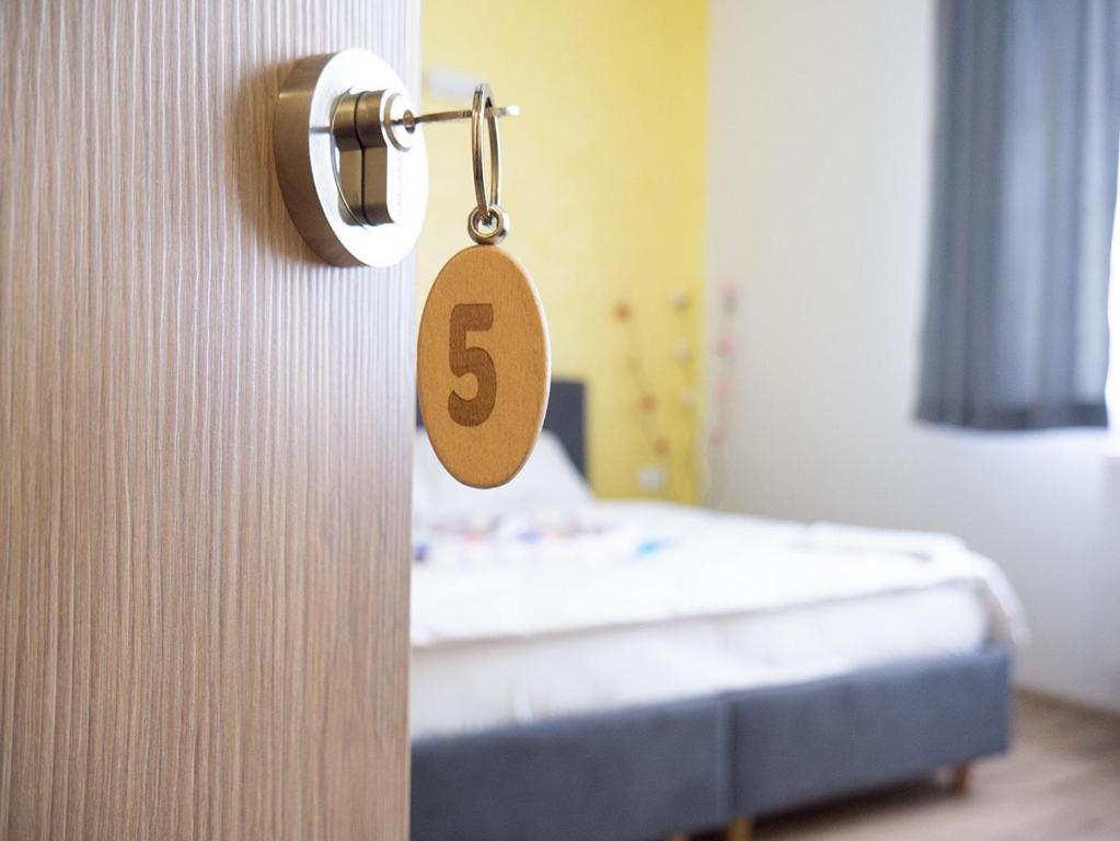 Postel nebo postele na pokoji v ubytování Motel Rezime