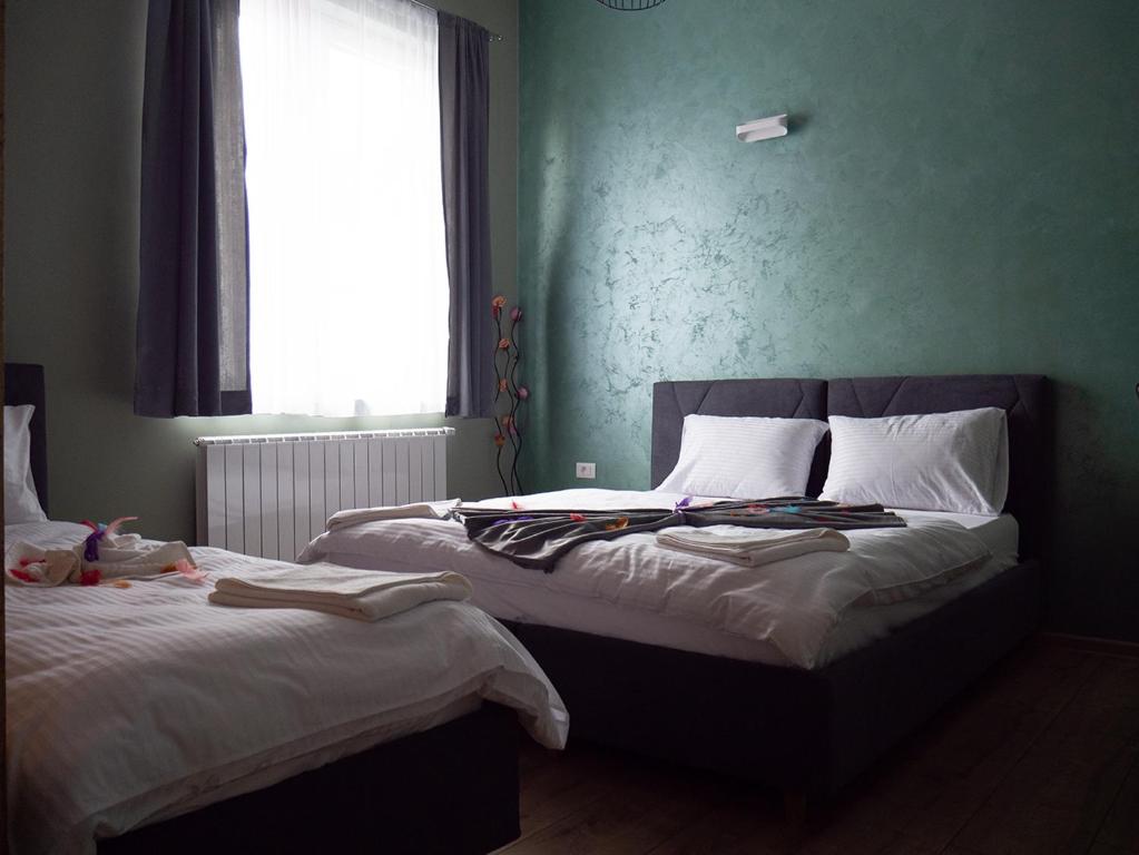Postel nebo postele na pokoji v ubytování Motel Rezime