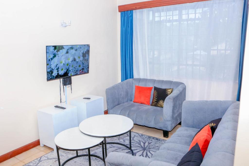 Posezení v ubytování Tiamcy homes