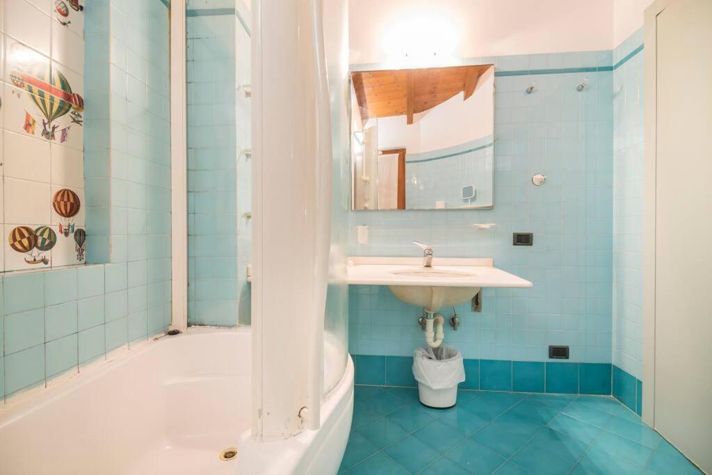 Koupelna v ubytování Casa Anita