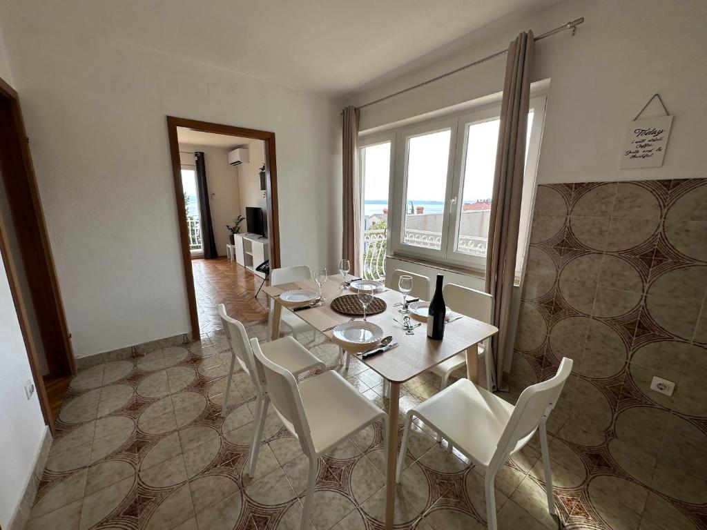 Posezení v ubytování Apartments Matejčić