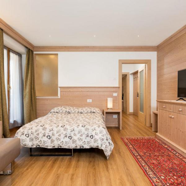 Postel nebo postele na pokoji v ubytování Hotel Pontechiesa