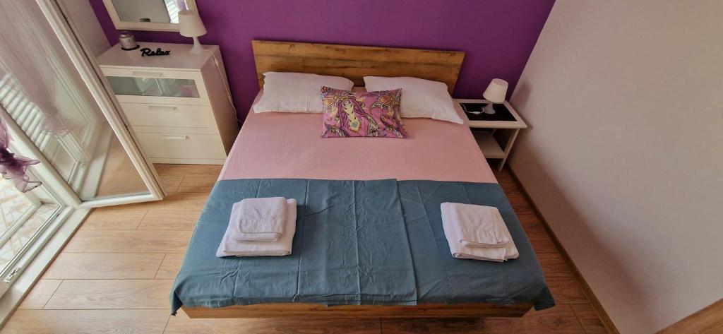 Postel nebo postele na pokoji v ubytování Rooms Bambina