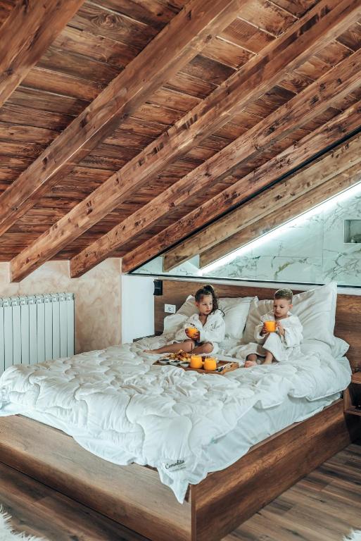 Letto o letti in una camera di Guesthouse Marashi