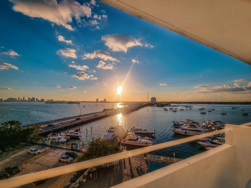 Image showcasing Bayfront Apartment Breathtaking Views- one bedroom w balcony- living ...