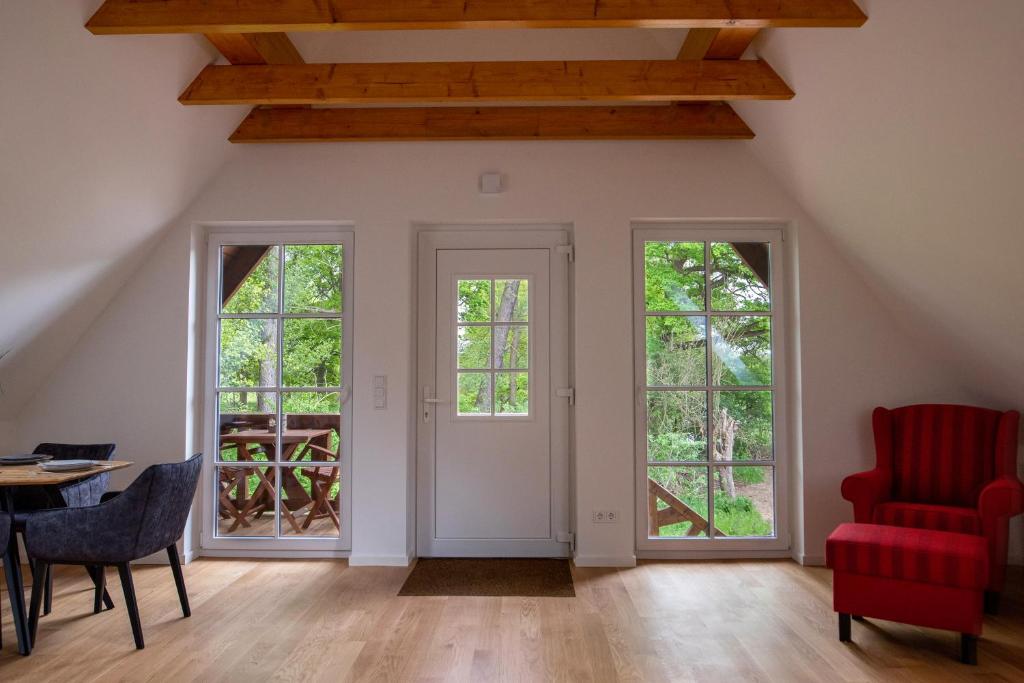 Posezení v ubytování Vierseitenhof Appartements