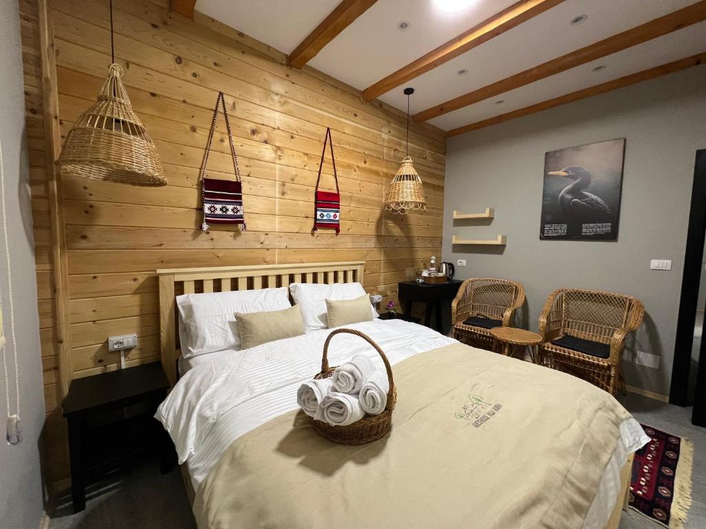 Postel nebo postele na pokoji v ubytování Guesthouse Villa Gurra