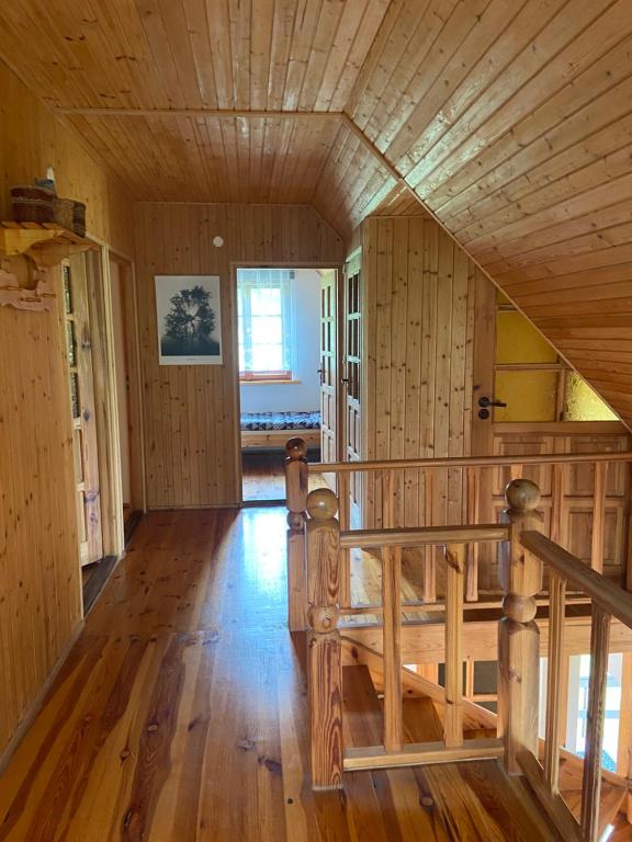 Televízia a/alebo spoločenská miestnosť v ubytovaní Gunia Gesthouse
