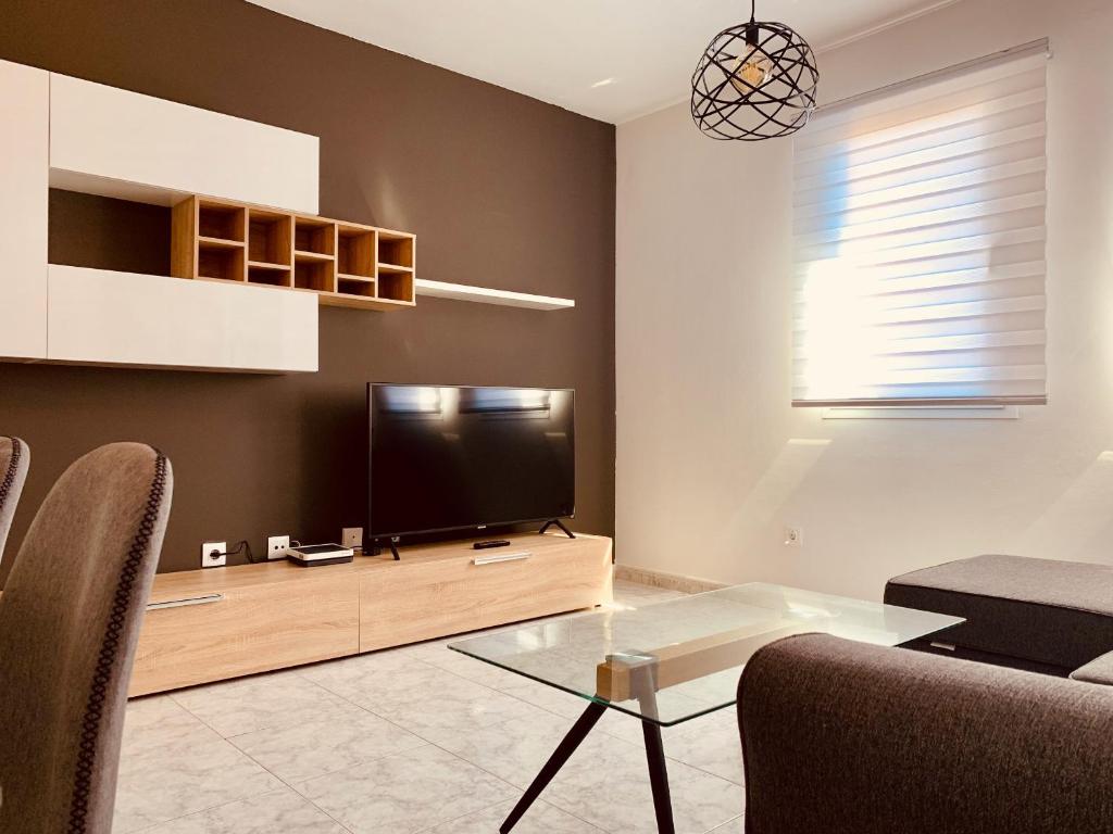 TV a/nebo společenská místnost v ubytování A&F Comfort Modern House