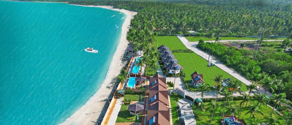 Pemandangan dari udara bagi Philippines Paradise Beachfront Hotel