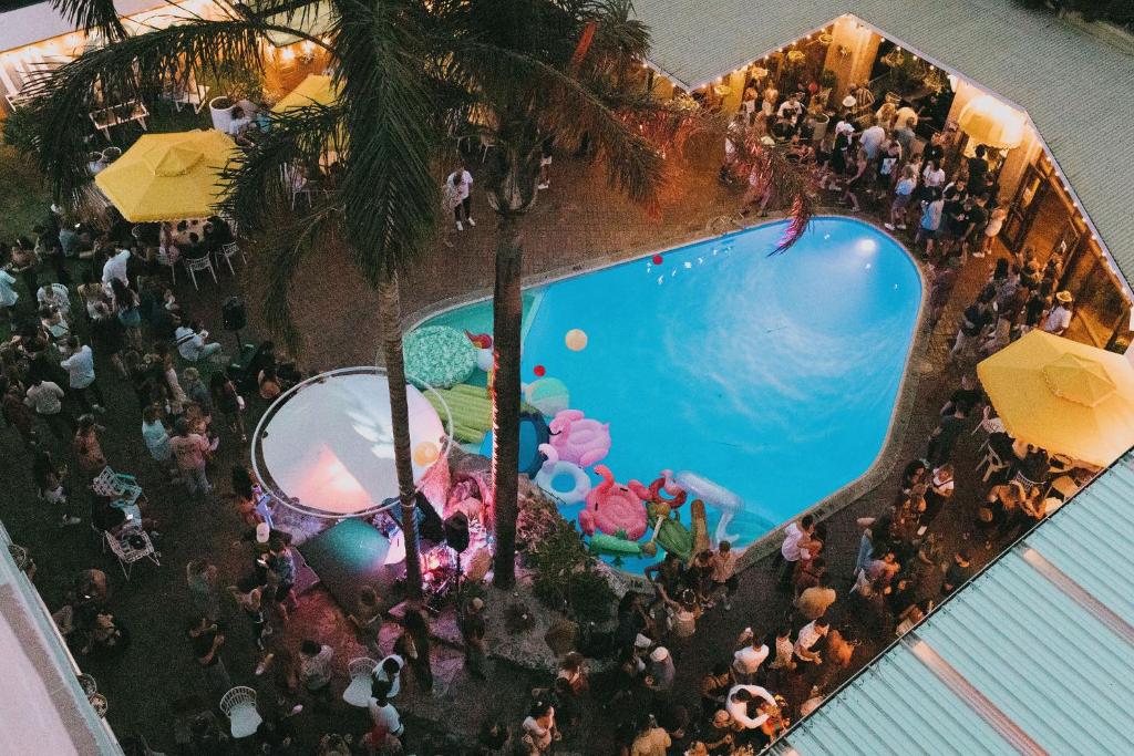 Bazén v ubytování Indian Ocean Hotel nebo v jeho okolí