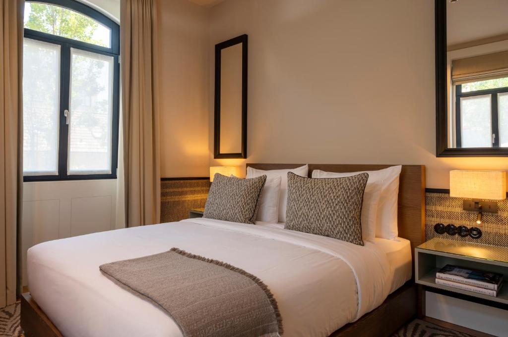 Postel nebo postele na pokoji v ubytování Casa da Marechal - Boutique Hotel by Oporto Collection - Adults Only