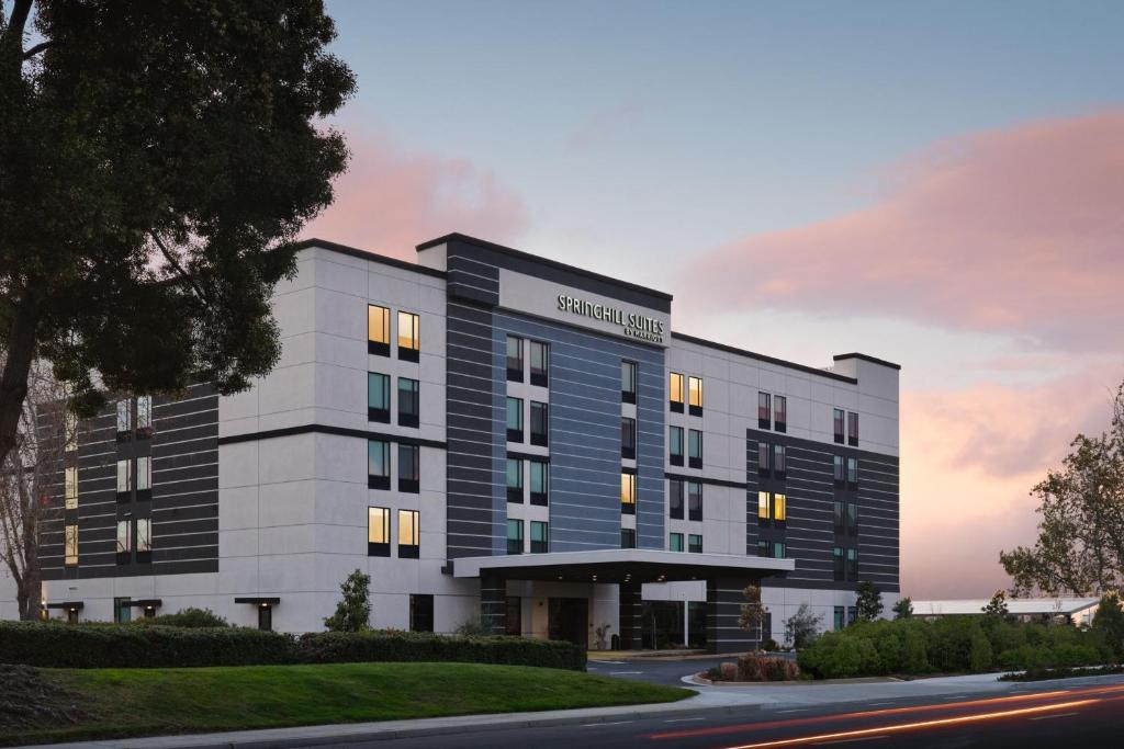 a rendering of a building at SpringHill Suites by Marriott Milpitas Silicon Valley in Milpitas