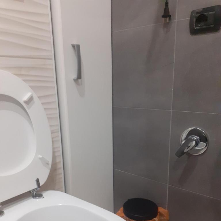Koupelna v ubytování B&B 30 mt dal Duomo