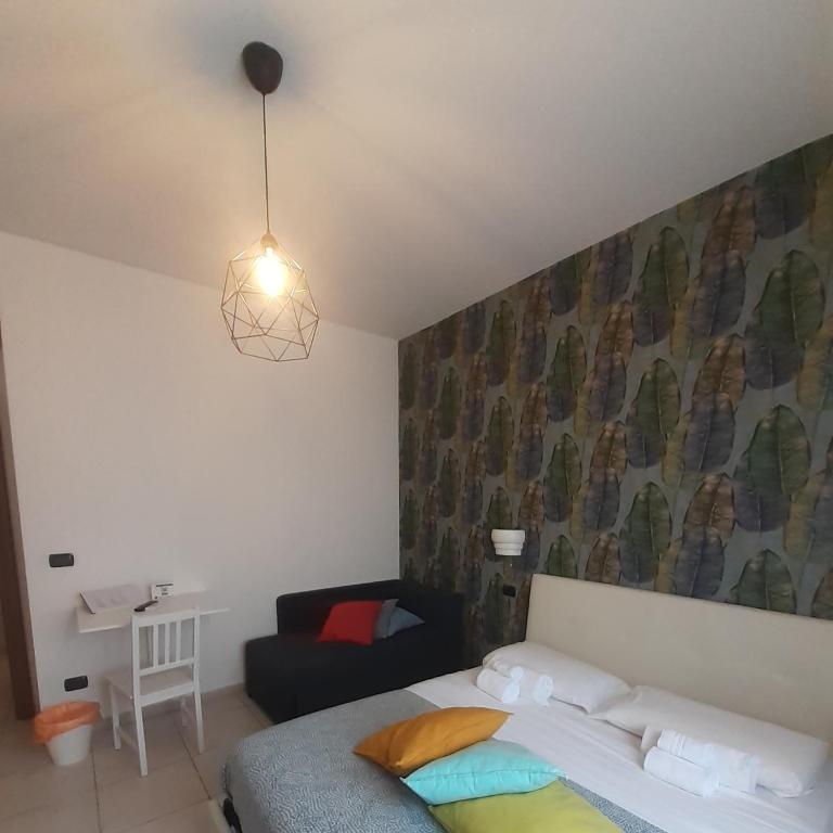 Postel nebo postele na pokoji v ubytování B&B 30 mt dal Duomo