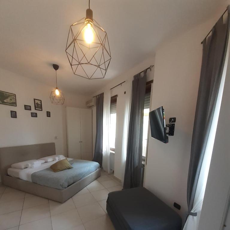 Postel nebo postele na pokoji v ubytování B&B 30 mt dal Duomo