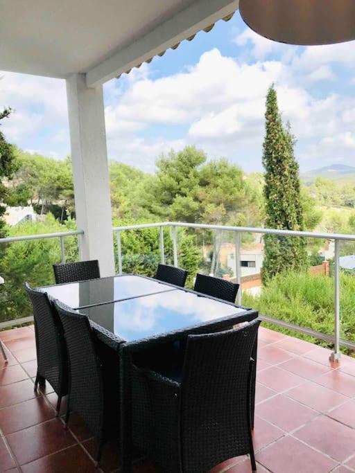 Balkón nebo terasa v ubytování Villa Wanderlust Sitges Hills Exclusive pool only families