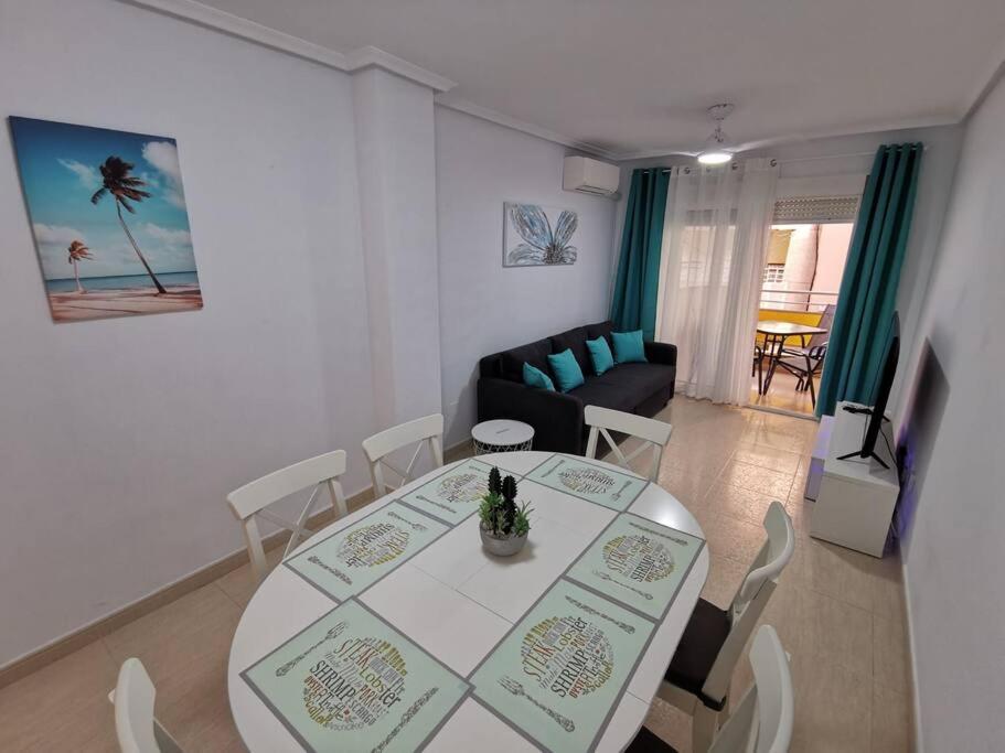 Posezení v ubytování Apartamento Playa Cura
