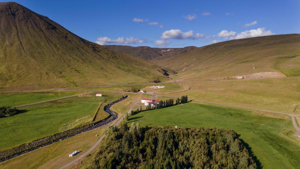 Náttúran í nágrenni gistihússins