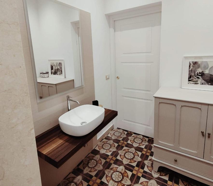 Koupelna v ubytování Piazza Vittoria Apartment