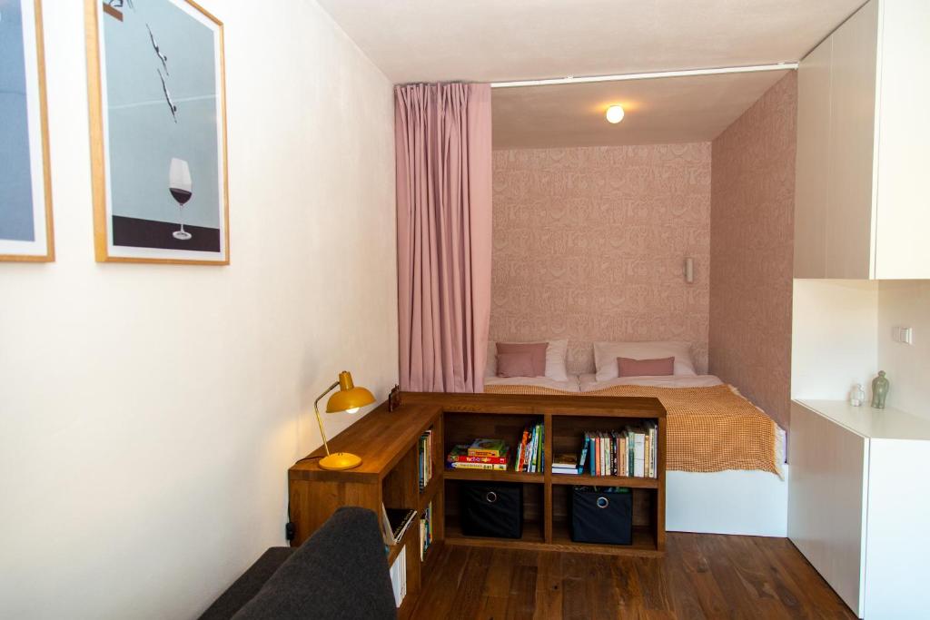 Zdjęcie z galerii obiektu Apartmán Kafe s postelí, střed Mikulova w mieście Mikulov