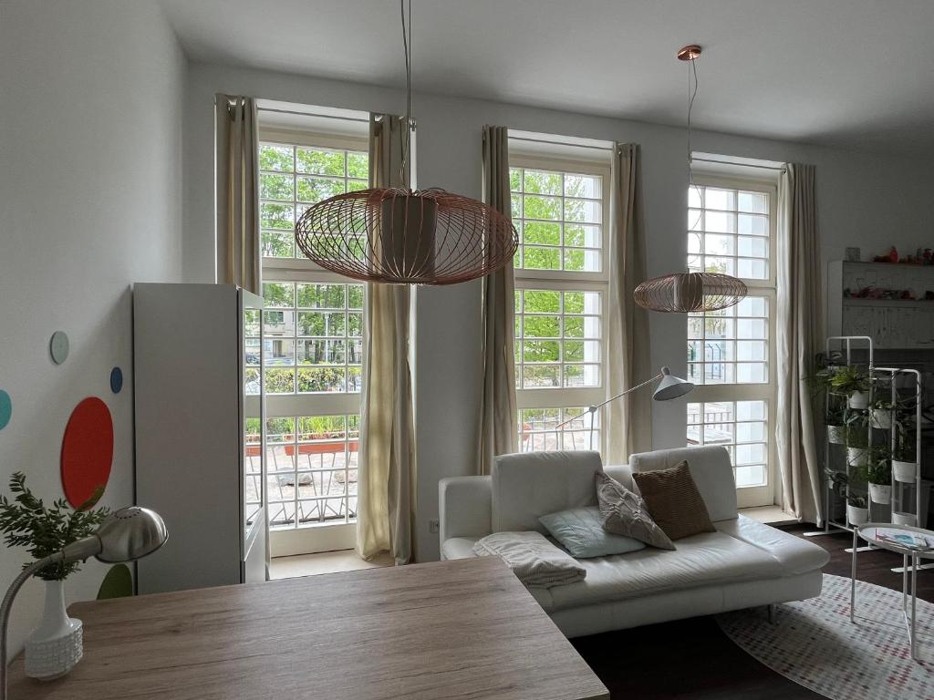 Modernes Loft im Zentrum Leipzigs, Nähe Thomaskirche, Innenstadtring