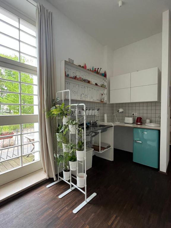 Modernes Loft im Zentrum Leipzigs, Nähe Thomaskirche, Innenstadtring