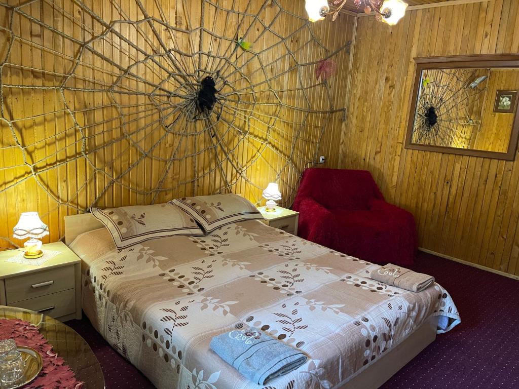 Postel nebo postele na pokoji v ubytování Grunok (Adults only)