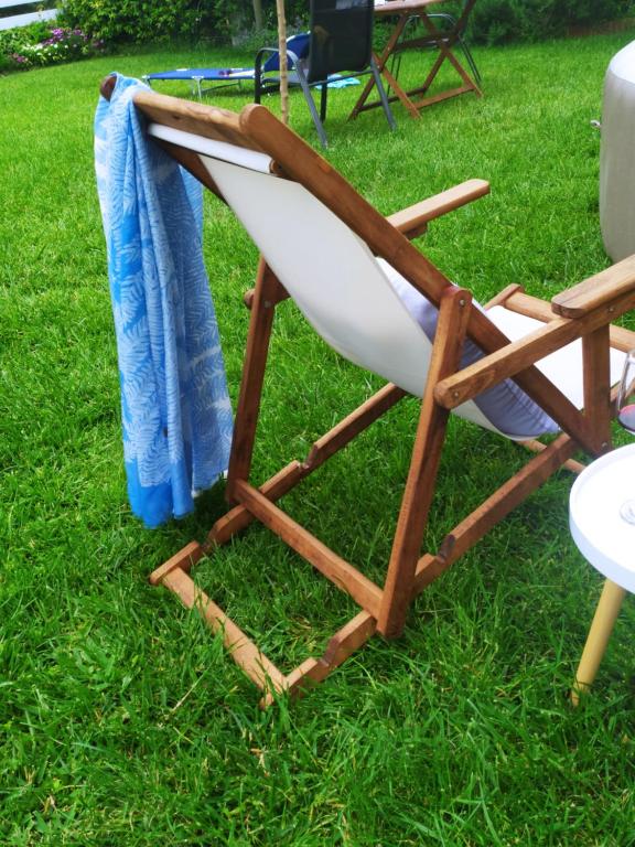 Zahrada ubytování Siggos Suites