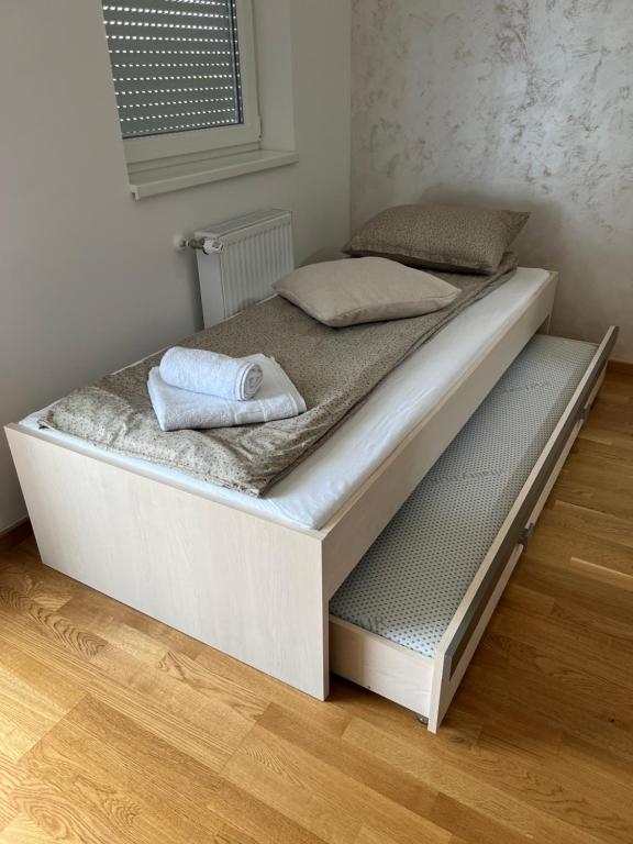 Postel nebo postele na pokoji v ubytování Apartman Didi-free parking