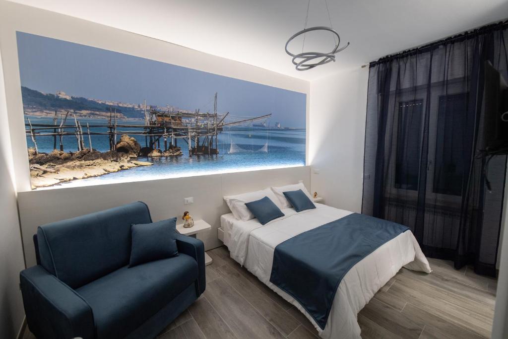 Postel nebo postele na pokoji v ubytování DOMORA BEDROOMS
