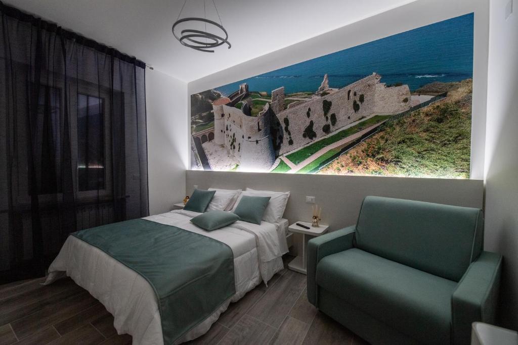 Postel nebo postele na pokoji v ubytování DOMORA BEDROOMS