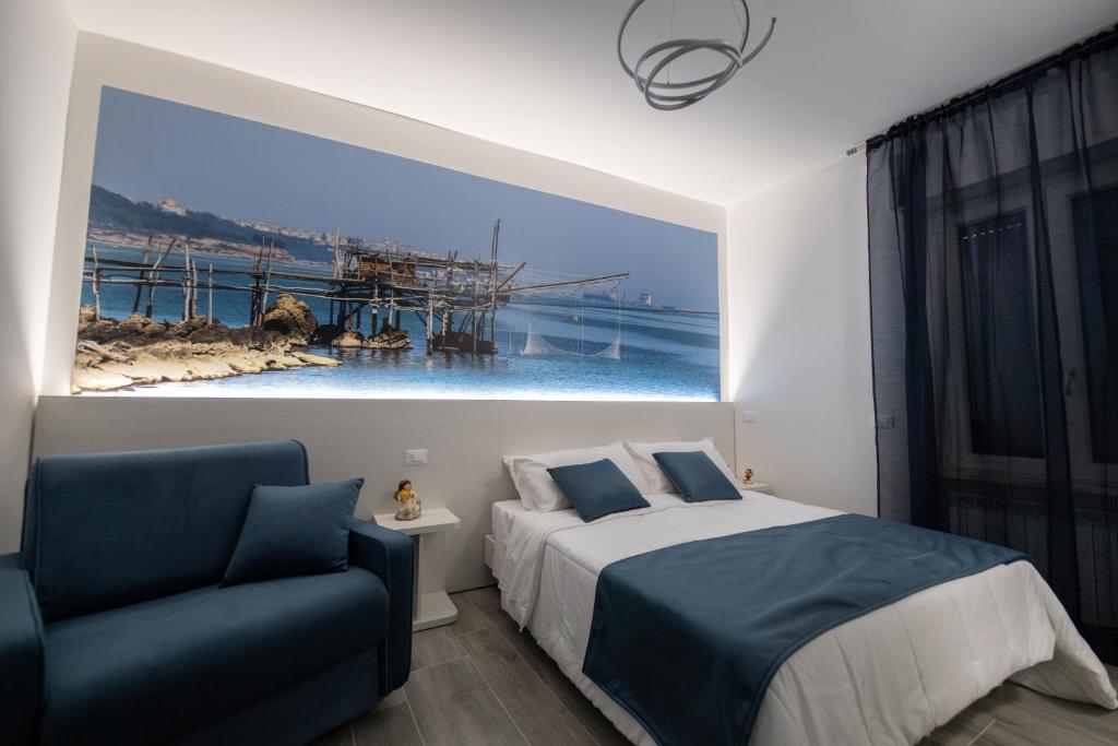 Postel nebo postele na pokoji v ubytování DOMORA BEDROOMS