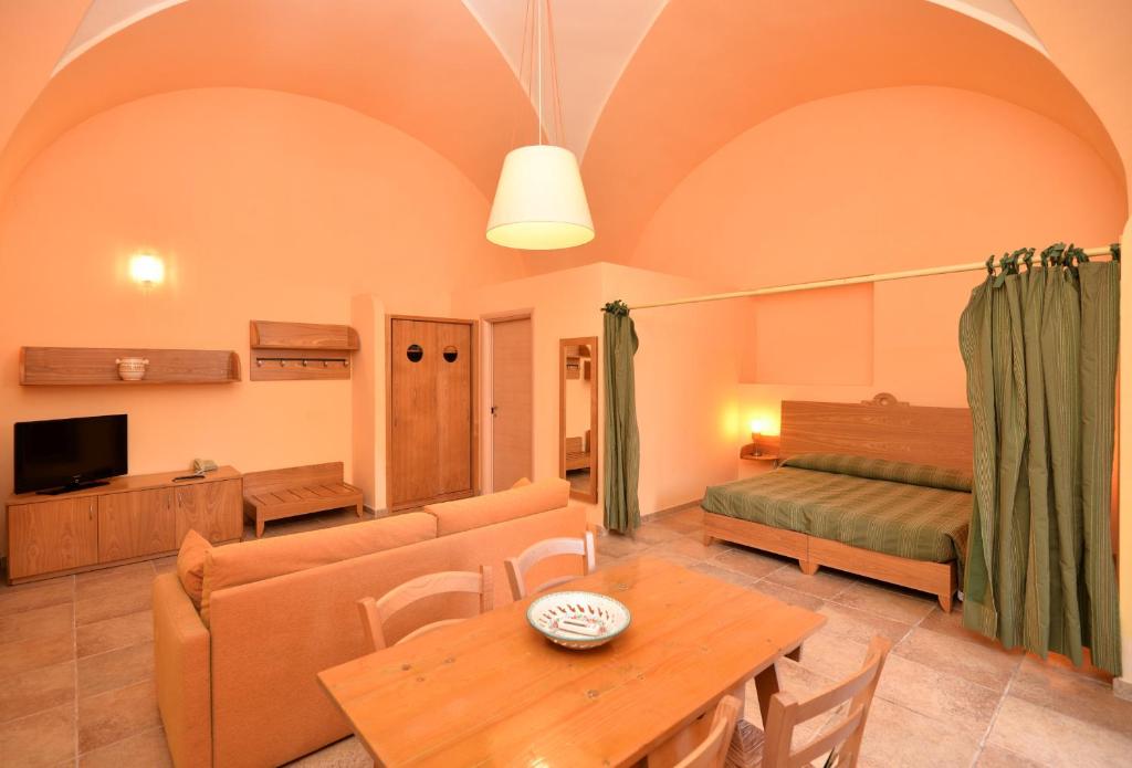 Posezení v ubytování Il Tabacchificio Hotel