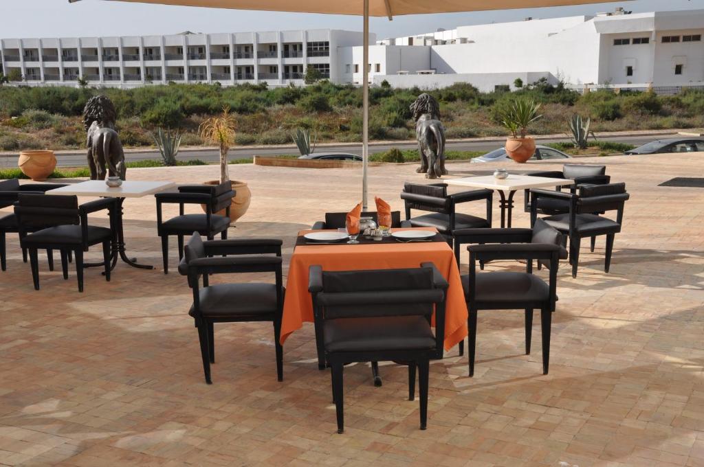 Restaurace v ubytování Agyad Maroc Appart-Hotel