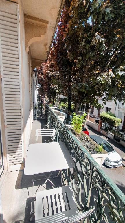 Balkon lub taras w obiekcie Appartement T3 à deux pas du centre-ville